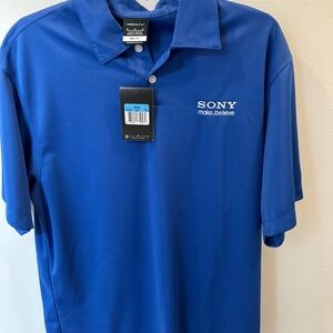 Nike Blue Polo Golf Shirt